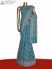 Thread Weave Pure Crepe Silk Saree